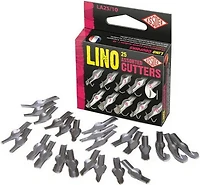 Set of 25 lino cutters #1 to 10