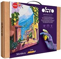 Ens. modélisation 3D et peinture à numéros Weekend citrons