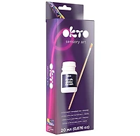 Ens. vernis acrylique brillant et pinceau