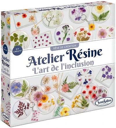 Atelier résine : l'art de l'inclusion