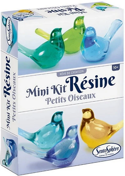 Mini kit résine : petits oiseaux