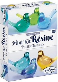 Mini kit résine : petits oiseaux