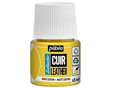 Leather Paint Vivid Yellow 45ml