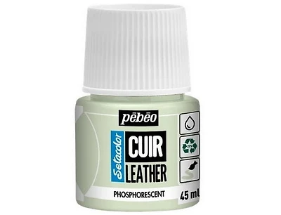 Peinture cuir phosphorescent 45ml