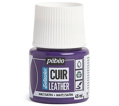 Leather Paint Purple Eggplant 45ml