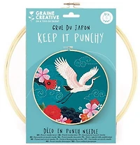 Punch Needle Kit Japanese Crane
