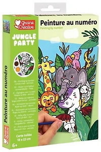 Paint By Numbers Kit Zoo Animals