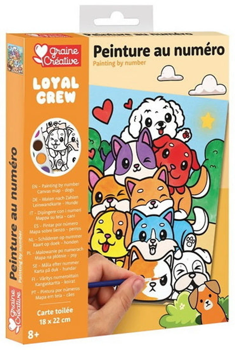 Paint By Numbers Kit Dogs