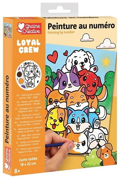 Paint By Numbers Kit Dogs