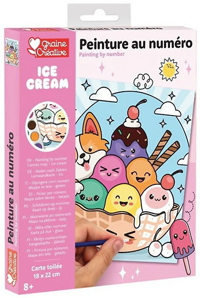 Paint By Numbers Kit Ice Cream