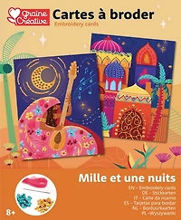 Embroidery cards 1001 nights