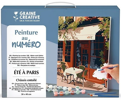 Paint By Numbers Kit Summer In Paris