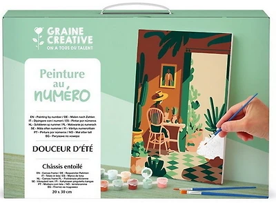Paint By Numbers Kit Summer Breeze