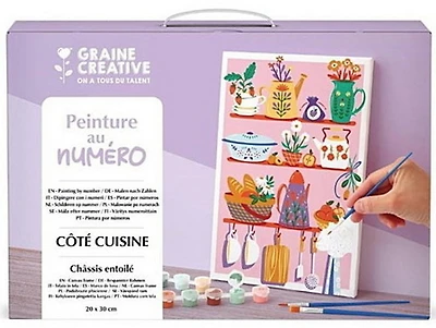 Paint By Numbers Kit Kitchen Side