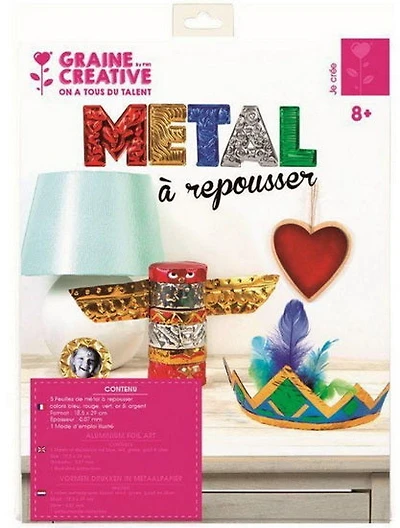 Pack of 5 Sheets 5 Colors - 185x290mm