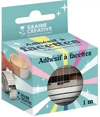 Adhesive Mirror Tiles Silver - 5mm