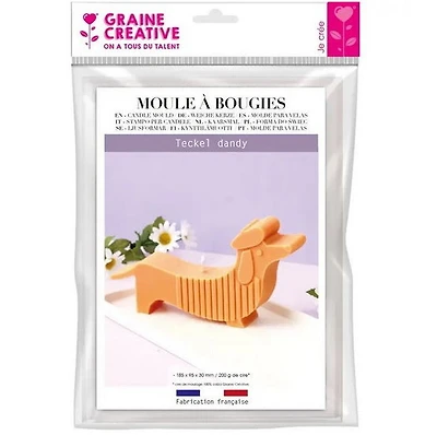 Dachsunf Candle Mould