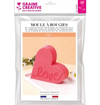 Heart Candle Mould