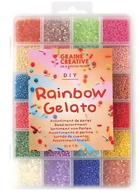 Set of 24 Colors Beads Rainbow Gelato