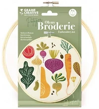Embroidery Set Vegetables Garden