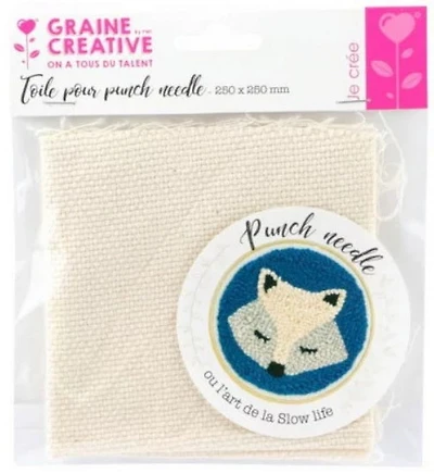 Punch Needle Canvas - 250x250mm