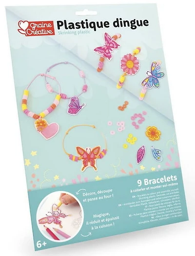 Ens. plastique dingue bracelets