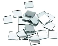 Set of 20 Mini Square Mirrors - 15x15mm
