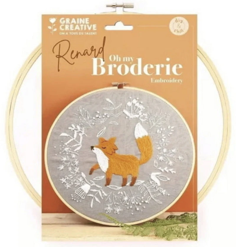 Embroidery Set Fox