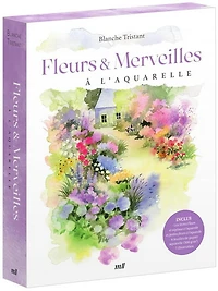 Fleurs & merveilles à l'aquarelle Cof. 2 vls