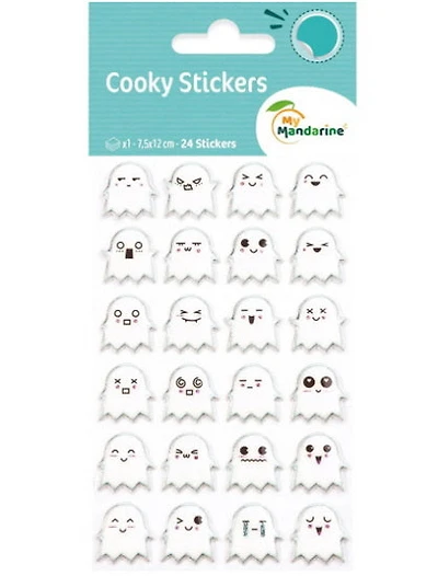 Cooky Stickers : Ghosts