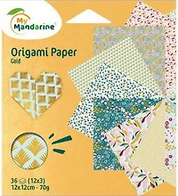 Origami 60 feuilles : Dorés