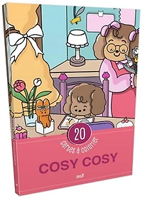 Cosy cosy : 20 cartes à colorier