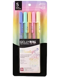 Set of 5 Gelly Roll Moonlight pastel