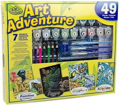 Ens. créatif art aventure 40pcs