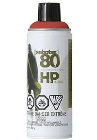 Peinture aérosol hp rouge signalisation- 400ml