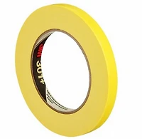 3M Scotch Masking Tape Yellow - 12mm