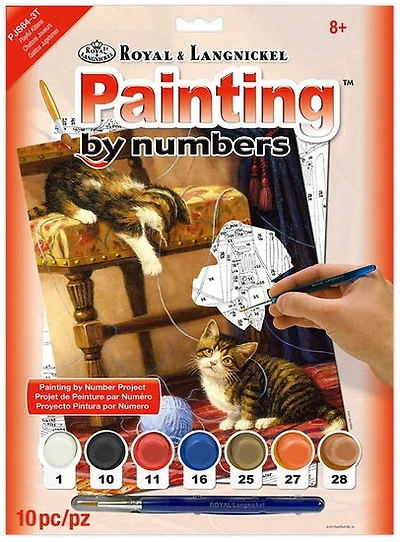 Paint by Numbers Playful Kittens