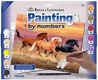 Peinture à numéros chevaux