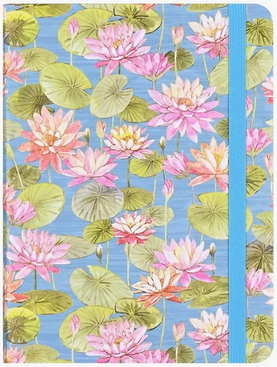 Water Lilies Medium Notebook