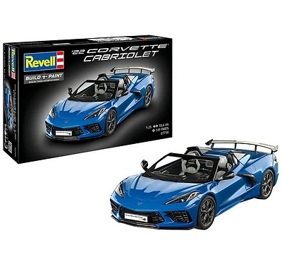 Modèle réduit 1:25 Corvette C8 Cabriolet
