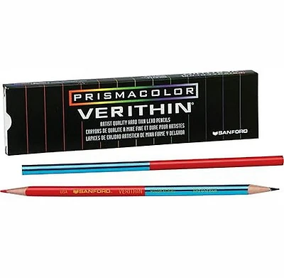 Colored Pencil Prismacolor Verithin Red/Blue