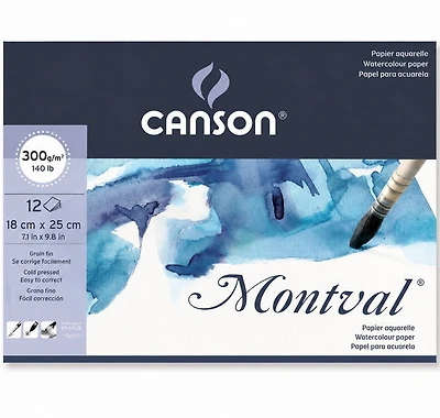 Canson Montval Watercolor Sheet 200g - Rough - 22x30in
