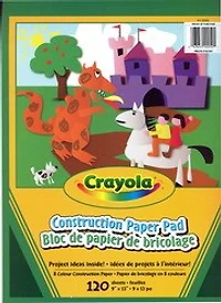 Bloc papier construction 120 fles