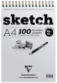 Sketchbook - Ivory - 90g - 21x29.7cm - 100sh
