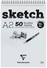 Sketchbook - Ivory - 90g - A2 - 50sh