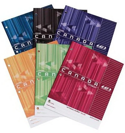 Cahier Canada ligné LG 40p 6AS