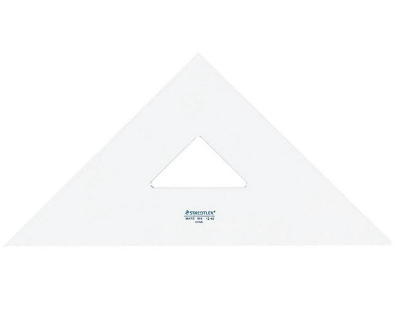 Equerre 12" 45/90 degré