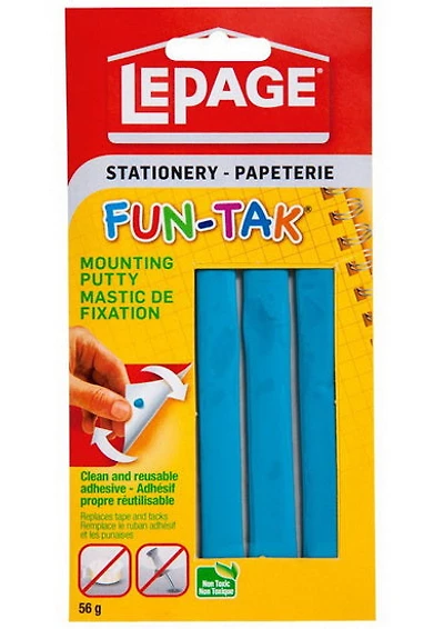 Fun-tak adhésif