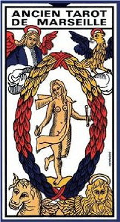 Ancien tarot de marseille 78 cartes