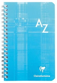 Répertoire spirale 5/5 Graph 100p 7.5x12cm AS